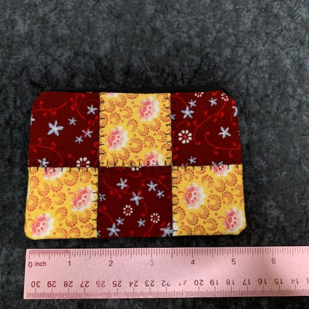 Quilted Wallet/Coin Pouch - Picture 6 of 7